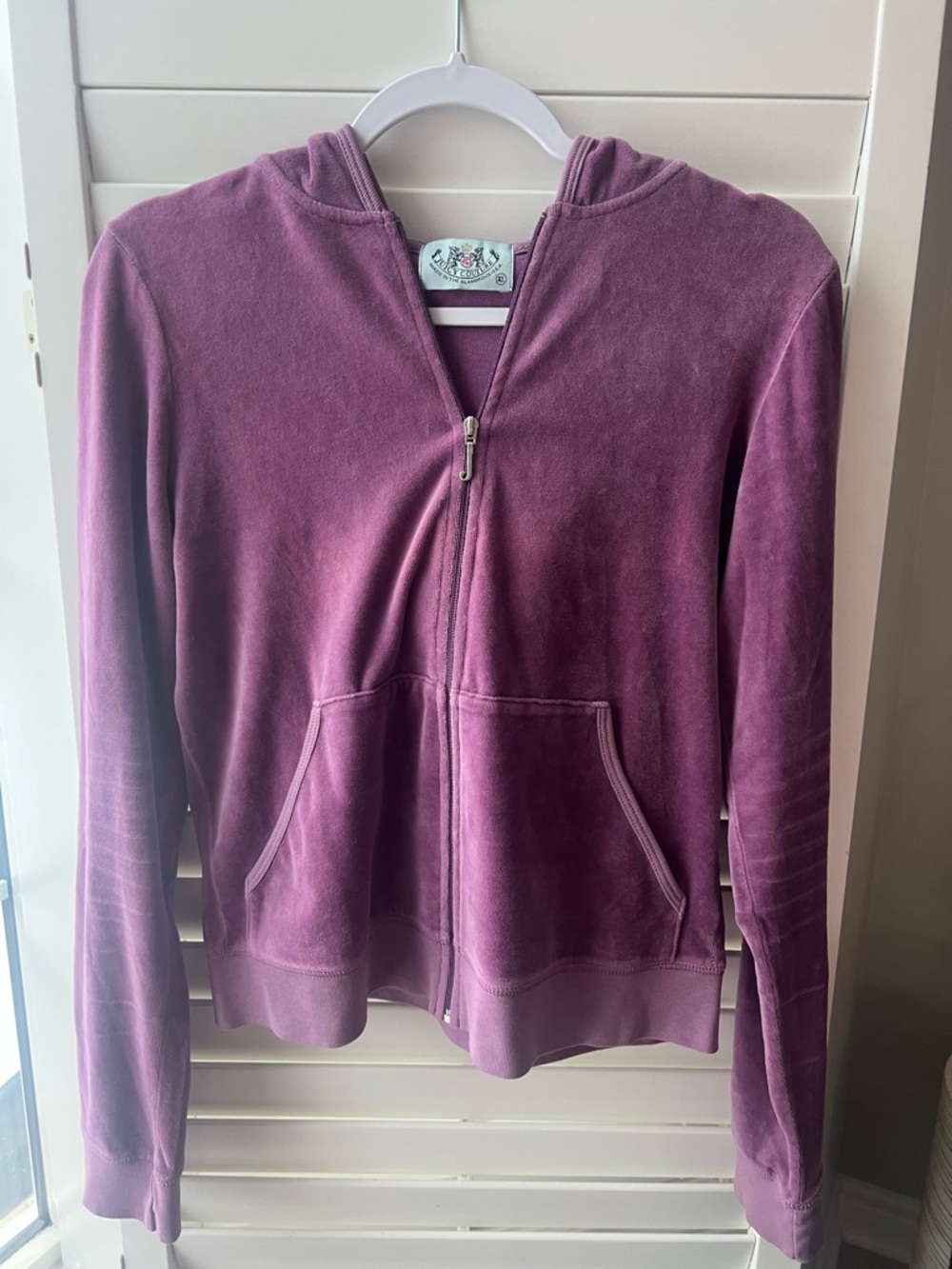 Y2K SET Juicy Couture Purple Velour set xl/L